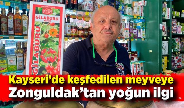 Kayseri’de keşfedilen meyveye Zonguldak’tan yoğun ilgi