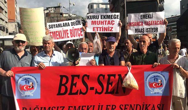 Emeklilerden hükümete sert uyarı: "Artık Yeter!"