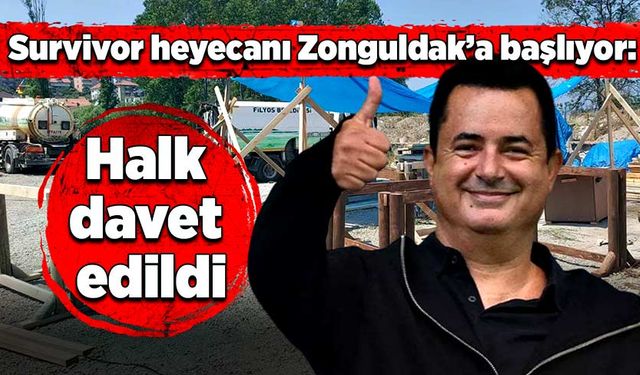 Survivor heyecanı Zonguldak’a başlıyor: Halk davet edildi
