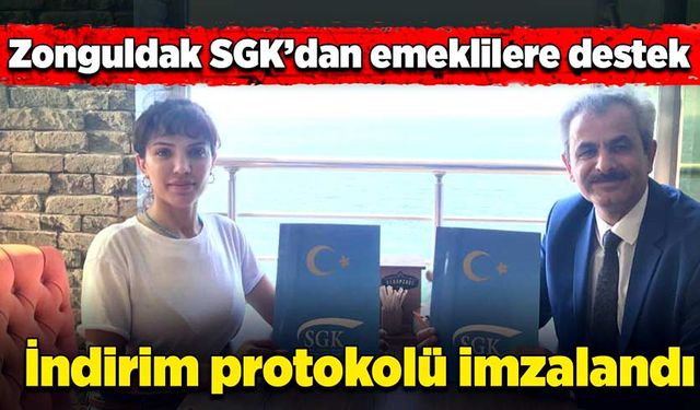 Zonguldak SGK’dan emeklilere destek: İndirim protokolü imzalandı