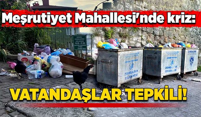 Meşrutiyet Mahallesi'nde kriz: Vatandaşlar tepkili