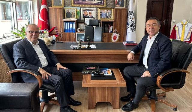 Murat Kotra, Başkan Gebeş’i ziyaret etti