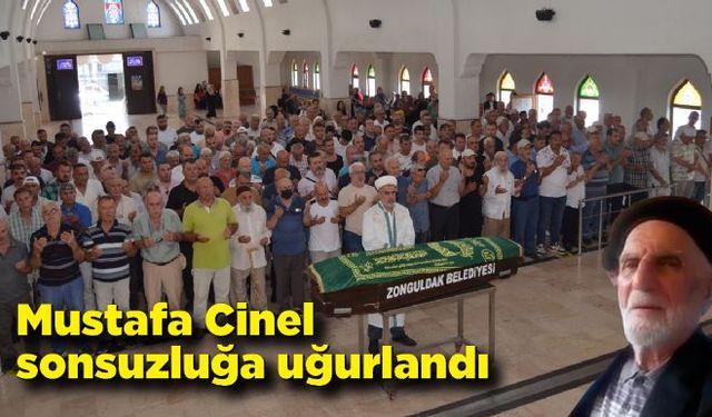 Mustafa Cinel son yolculuğuna uğurlandı