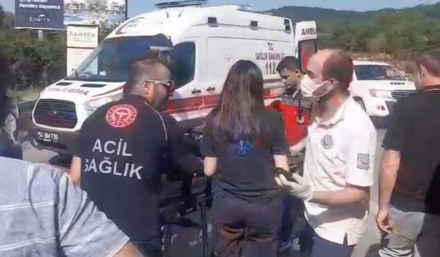 Sakarya'da zincirleme kaza: 3 kişi yaralandı