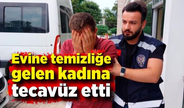 Evine temizliğe gelen kadına cinsel saldırıdan tutuklandı