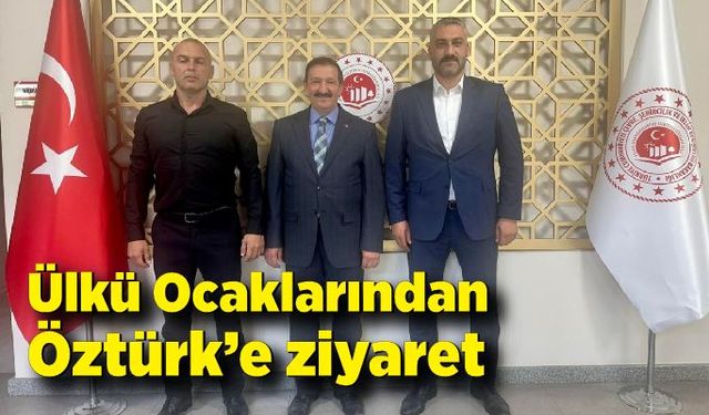 Zonguldak Ülkü Ocaklarından Öztürk’e ziyaret