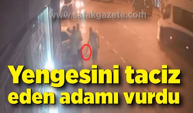 Ağabeyinin eşine mesaj atan kişiye kurşun yağdırdı