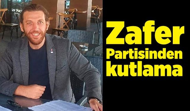 Zafer Partisinden kutlama