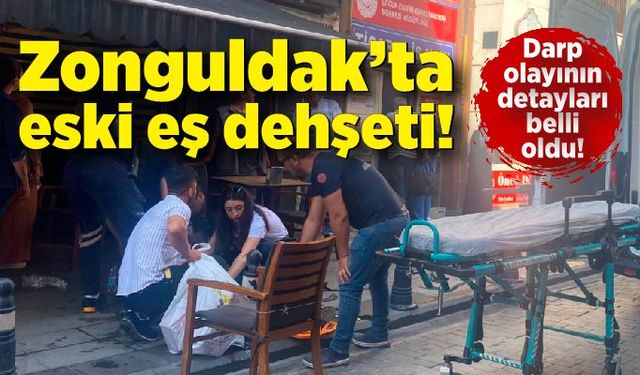 Zonguldak eski eş dehşeti!