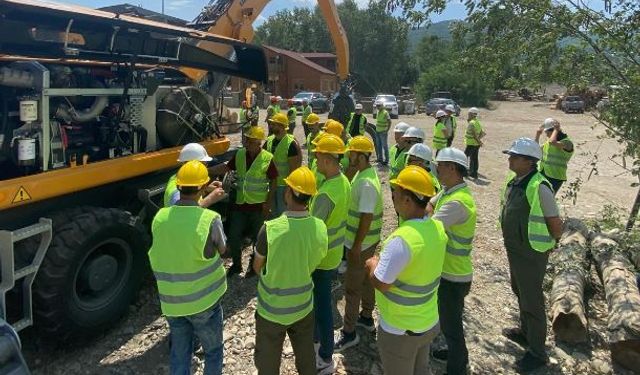 Zonguldak Orman Bölge Müdürlüğünce eğitim tatbikatı düzenlendi