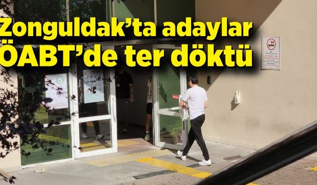 Adaylar ÖABT’de ter döktü