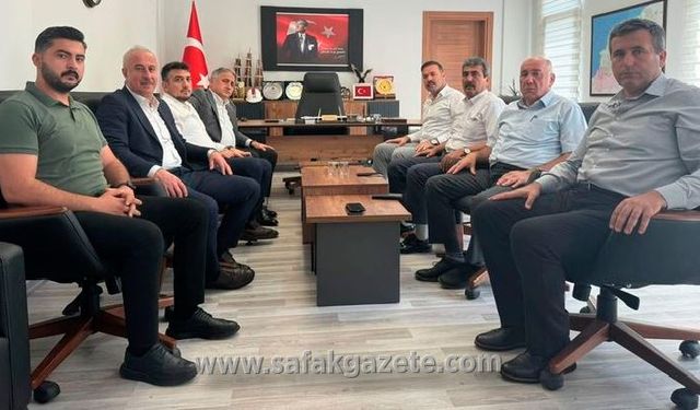 AK Parti’den İl Genel Meclisi Başkanına ziyaret