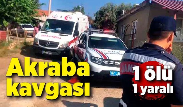 Akrabalar arasında çıkan kavgada kan aktı: 1 ölü, 3 yaralı