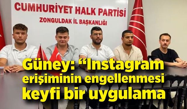 Doğukan Güney: 'Instagram erişiminin engellenmesi keyfi bir uygulama'