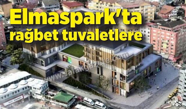 Elmaspark'ta rağbet tuvaletlere