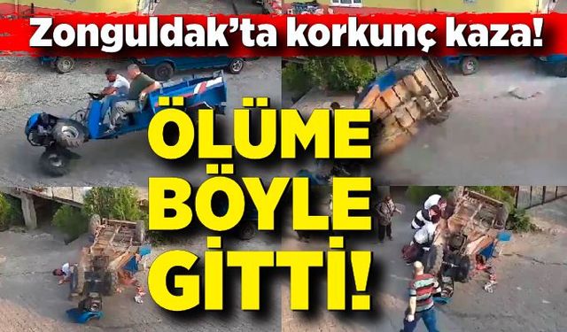 Zonguldak'ta patpat devrildi! 1 ölü, 1 yaralı