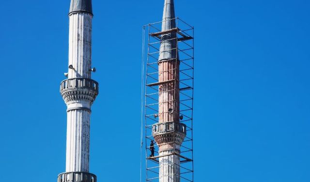 Hz Ali Camii bakıma alındı