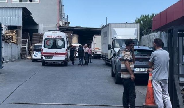 İş yerinde feci kaza: 1 ölü, 1 yaralı