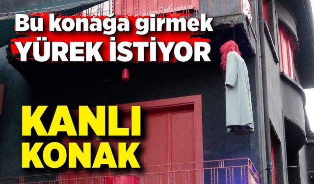 Bu konağa girmek yürek istiyor