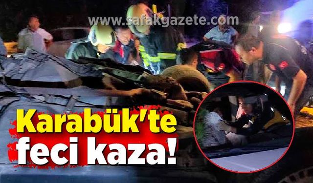 Karabük'te trafik kazası: 5 yaralı