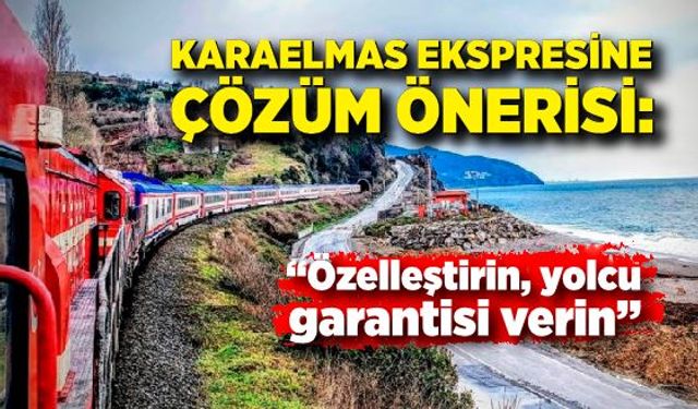 Karaelmas ekspresine çözüm önerisi