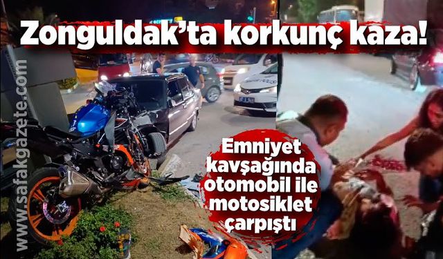 Zonguldak'ta kırmızı ışık faciası! 16 yaşındaki genç ağır yaralandı