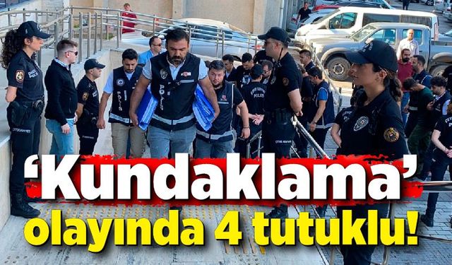 “Kundaklama” olayında 4 tutuklu!