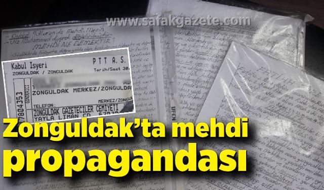 Zonguldak’ta mehdi propagandası