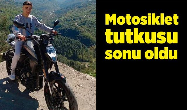 Motosiklet tutkusu sonu oldu! 1 ölü, 1 yaralı