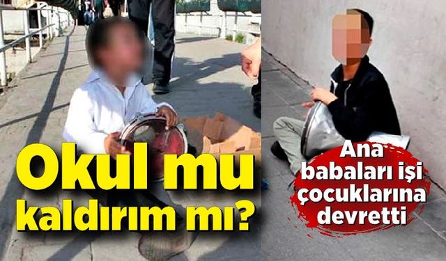 Okul mu kaldırım mı?