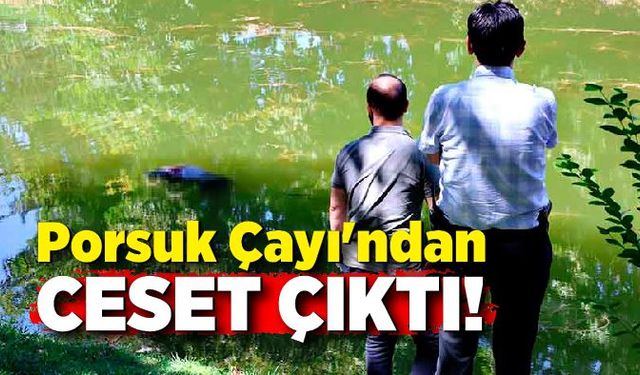 Porsuk Çayı'ndan ceset çıktı