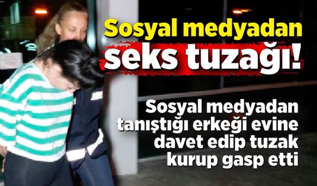 Sosyal medyadan ağlarına düşürdükleri şahsın parasını gasp ettiler