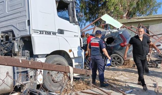 Tırla kafa kafaya çarpıştı