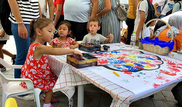 Zonguldaklı çocuklar yaz tatiline eğlenerek veda ettiler