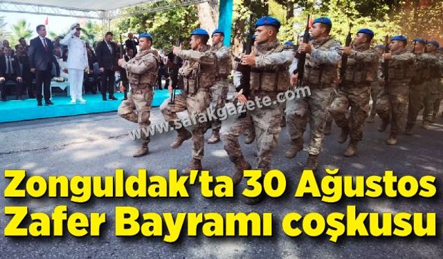 Zonguldak'ta 30 Ağustos Zafer Bayramı coşkusu