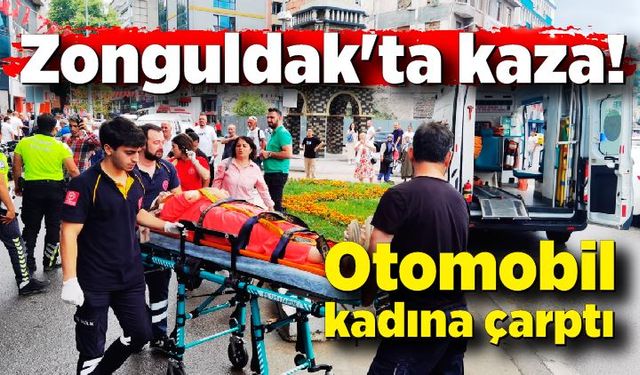 Zonguldak'ta kaza! Kadının imdadına vatandaşlar yetişti