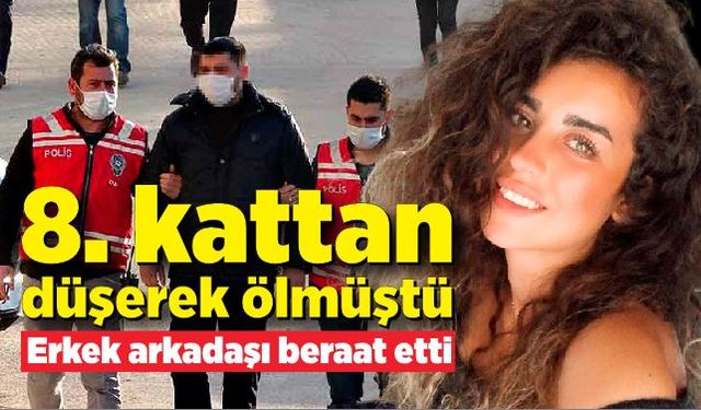 Ayşe Özgecan Usta'nın 8. kattan düşerek öldüğü olayda erkek arkadaşına beraat