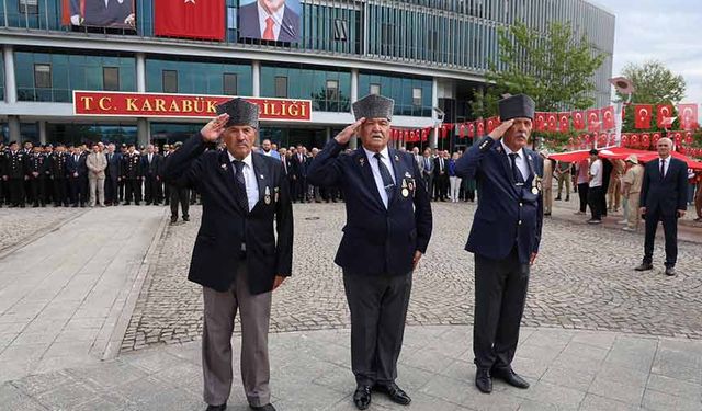 Karabük'te Gaziler Günü kutlandı