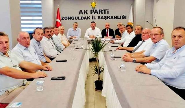 İl Genel Meclisi üyeleri AK Parti’de toplandı