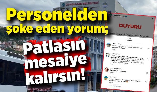 Personelden şoke eden yorum; Patlasın mesaiye kalırız