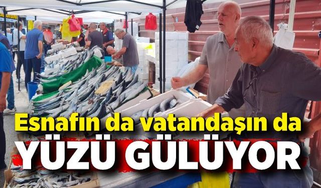 Balıkçılarda yüzler gülüyor