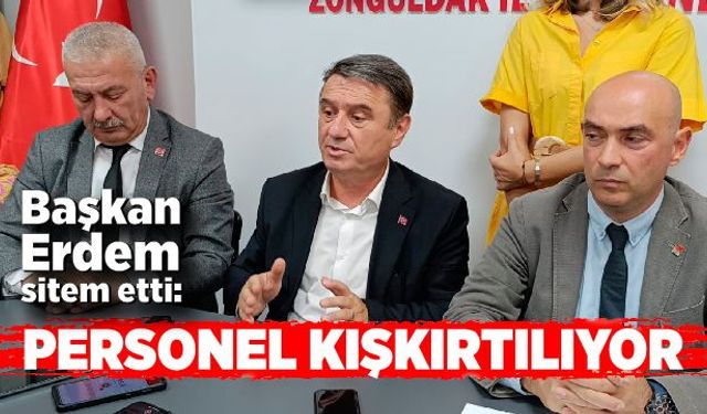 Belediye Başkanı sitem etti; Personel kışkırtılıyor