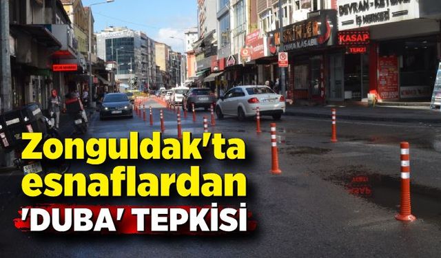 Zonguldak'ta esnaflardan 'DUBA' tepkisi