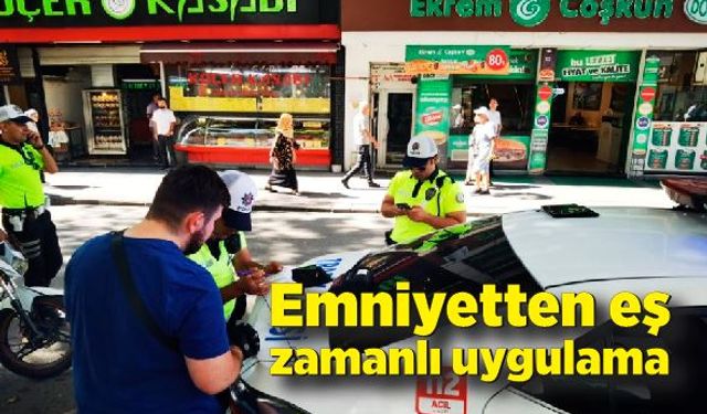 Emniyetten eş zamanlı uygulama