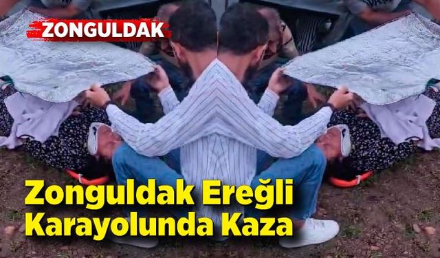 Zonguldak Ereğli Karayolunda Kaza: 2 Yaralı