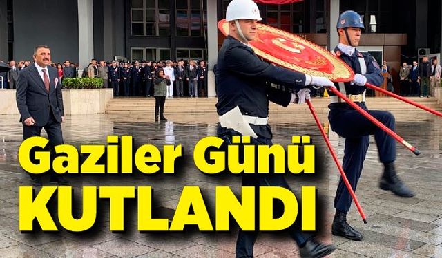 Zonguldak’ta 19 Eylül Gaziler Günü Töreni düzenlendi