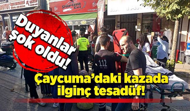 Çaycuma’daki kazada ilginç tesadüf: Duyanlar şok oldu!