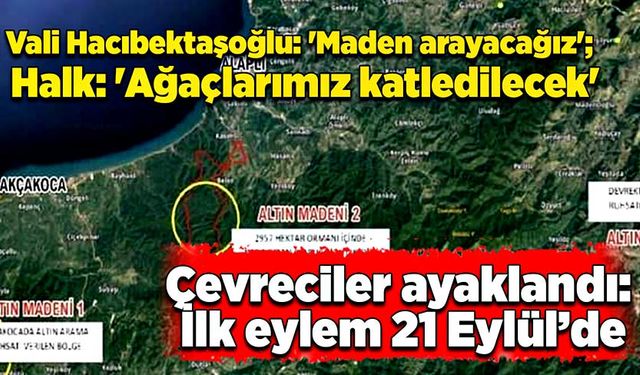 Zonguldak'ta çevreciler ayaklandı: İlk eylem 21 Eylül’de