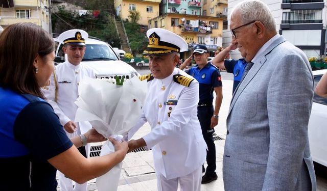 Komutan Öztürk, Başkan Posbıyık’a İade-i ziyarette bulundu