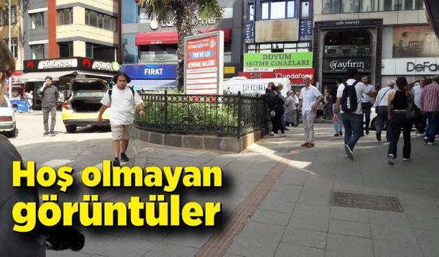 Hoş olmayan görüntüler; Demir Çit